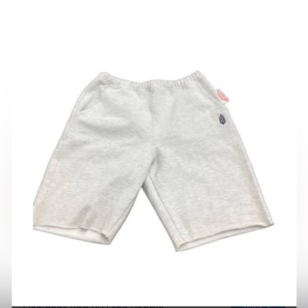 FP Movement by Free People Light Gray Elastic-Waist Bermuda Shorts NWOT
